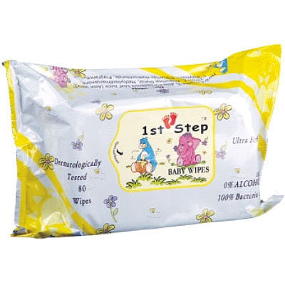 1st Step Baby Wipes 80pcs